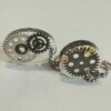 steampunk témájú fogaskerekes kulcstartók epoxigyantából