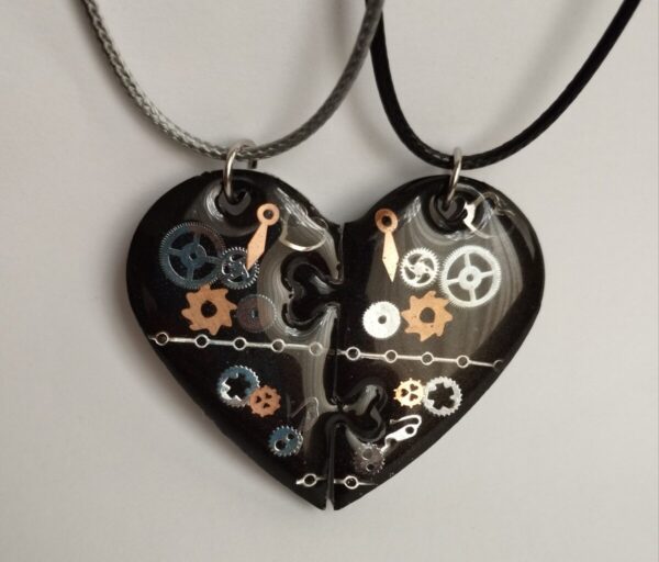 Steampunk páros szív