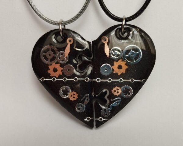 Steampunk páros szív