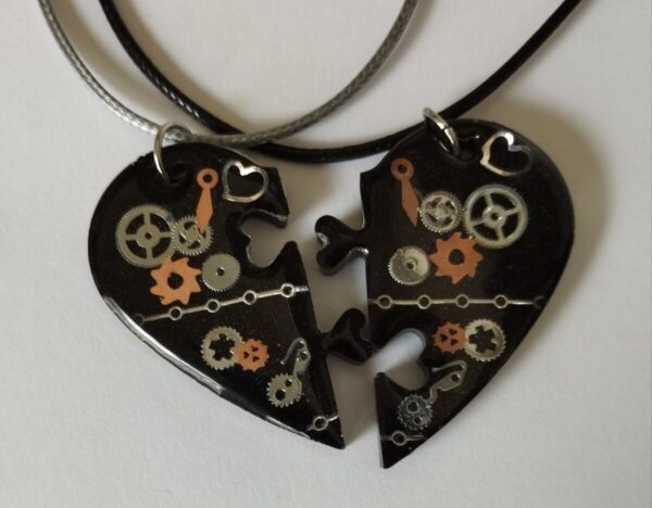 Steampunk páros szív