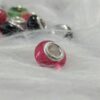 rózsaszín epoxy gyöngy pandora