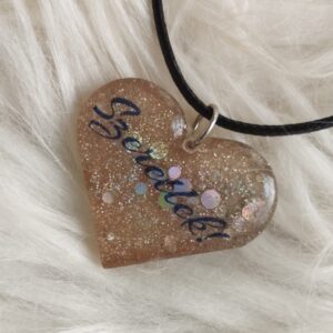 Szeretlek feliratos szív